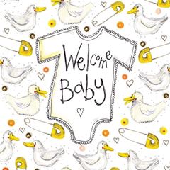 Image de WELCOME BABY CARD