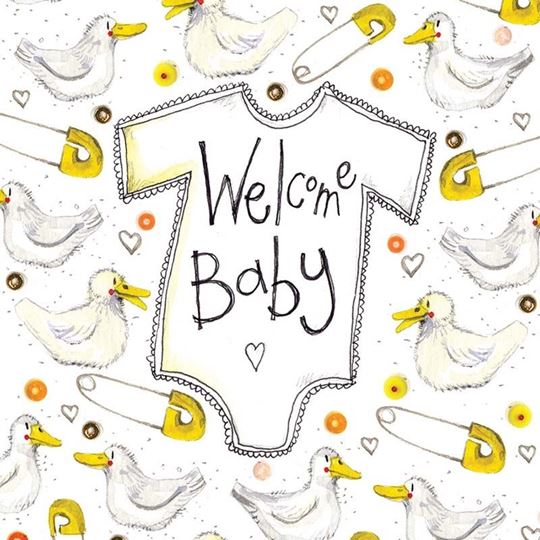 Picture of WELCOME BABY CARD