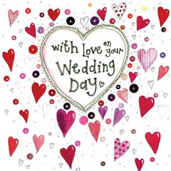 Bild von WEDDING HEARTS CARD