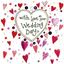 Bild von WEDDING HEARTS CARD