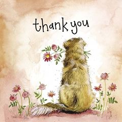 Bild von SUNSHINE GOLDIE THANK YOU FOIL CARD