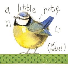 Bild von LITTLE NOTE BLUE TIT CARD