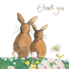Picture of THANK YOU RABBIT CARD
