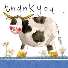 Picture of COW THANK YOU CARD