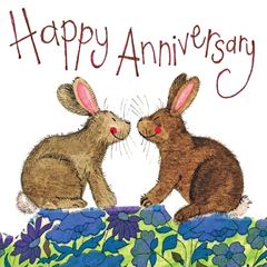 Picture of BUNNIES ANNIVERSARY CARD