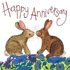 Image de BUNNIES ANNIVERSARY CARD