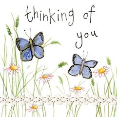 Bild von BUTTERFLIES THINKING OF YOU CARD