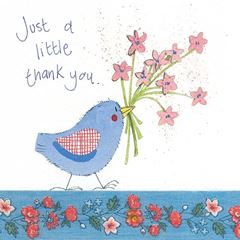 Bild von THANK YOU BIRD CARD