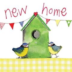 Immagine di BIRD HOUSE NEW HOME CARD