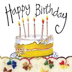 Picture of CANDLES BIRTHDAY CARD