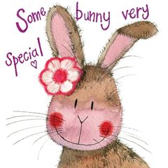 Picture of BEAUTIFUL BUNNY LOVE CARD