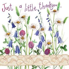 Image de COUNTRY FLOWERS THANK YOU CARD