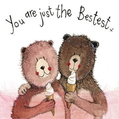 Picture of YOU'RE THE BESTEST LOVE CARD
