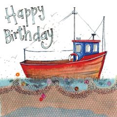 Picture of FISHING BOAT CARD