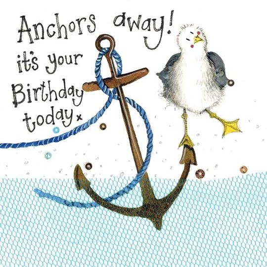 Picture of ANCHORS AWAY CARD