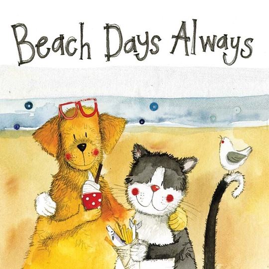 Image sur BEACH DAYS ALWAYS CARD