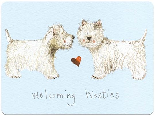 Bild von WELCOMING WESTIES PLACEMAT