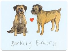 Bild von BARKING BORDERS PLACEMAT