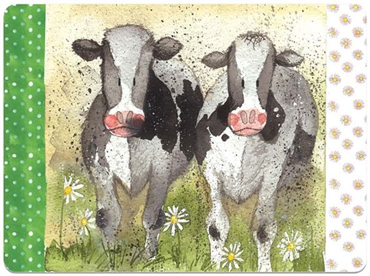 Bild von CURIOUS COWS PLACEMAT