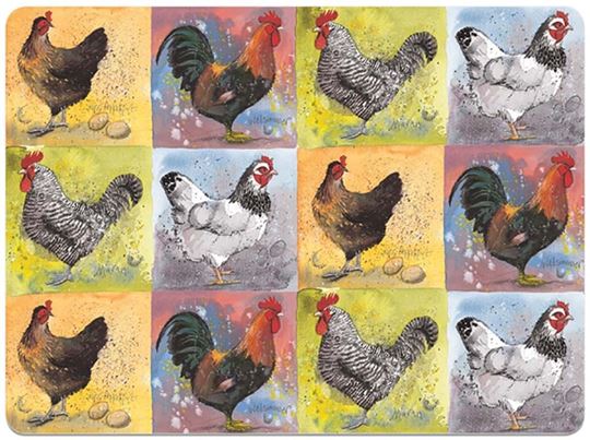 Image sur CHICKEN COLLECTION PLACEMAT