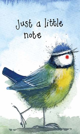 Bild von JUST A LITTLE NOTE BIRD