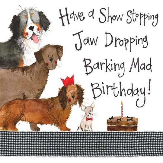 Picture of CANINE EATING SERVICES BIRTHDAY CARD