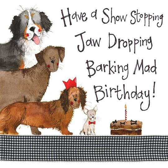 Bild von CANINE EATING SERVICES BIRTHDAY CARD