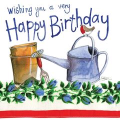 Picture of WATERING CAN BIRTHDAY CARD