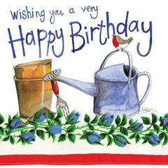 Image de WATERING CAN BIRTHDAY CARD