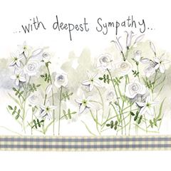 Picture of SYMPATHY FLOWERS CARD