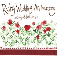Immagine di RUBY ROSES ANNIVERSARY CARD