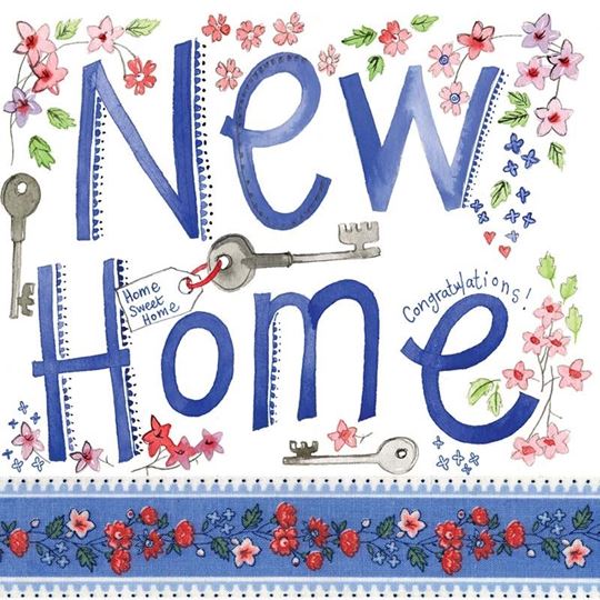 Bild von KEY TO THE DOOR NEW HOME CARD