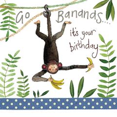 Picture of BANANAS BIRTHDAY CARD