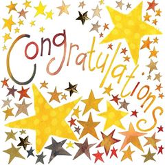 Image de CONGRATULATIONS CARD