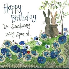 Immagine di SOMEBUNNY SPECIAL BIRTHDAY CARD