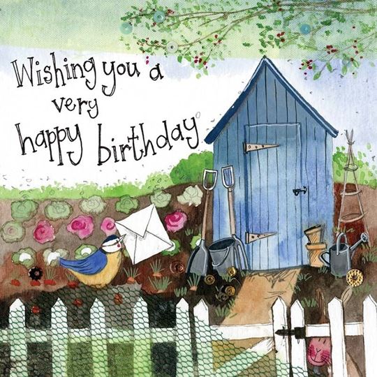 Bild von GARDEN HUT BIRTHDAY CARD