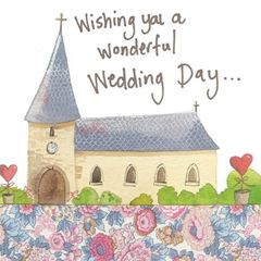 Picture of CHURCH WEDDING CARD