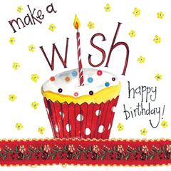 Image de MAKE A WISH BIRTHDAY CARD