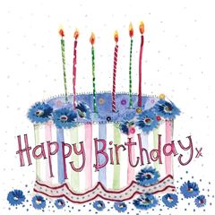 Image de CAKE & CANDLES BIRTHDAY CARD