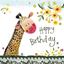 Image de BIRTHDAY GIRAFFE CARD