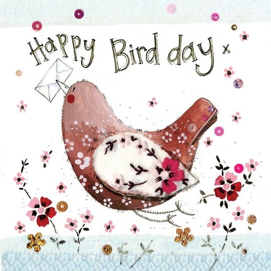 Picture of HAPPY BIRD DAY BIRTHDAY CARD