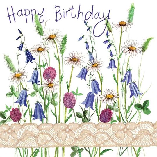 Bild von COUNTRY FLOWERS BIRTHDAY CARD