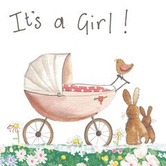 Immagine di BABY GIRL CARD