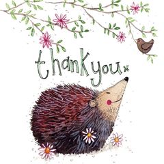 Picture of THANK YOU HEDGEHOG CARD