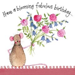 Bild von BLOOMING FABULOUS BIRTHDAY CARD