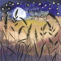 Image de STARLIGHT SUNSET SYMPATHY FOIL CARD