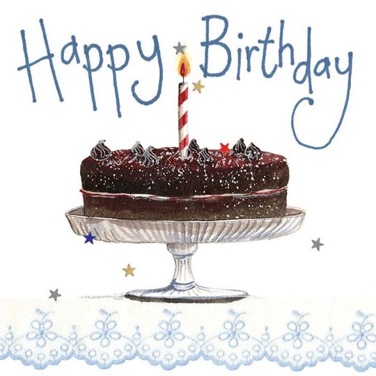 Immagine di BIRTHDAY CAKE BIRTHDAY CARD