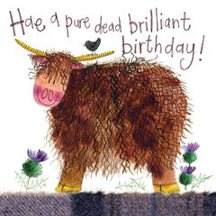 Picture of PURE DEAD BRILLIANT BIRTHDAY CARD