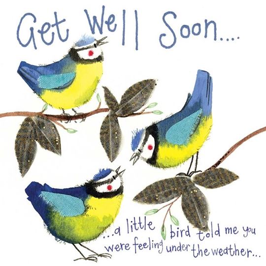 Immagine di UNDER THE WEATHER GET WELL CARD