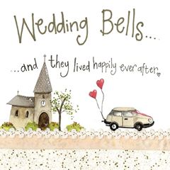 Picture of WEDDING BELLS WEDDING CARD